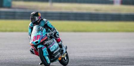 Moto3: Morelli estuvo a un paso del podio en Jerez y Perrone se mantuvo en el top 5