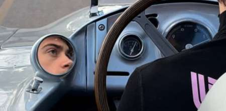 ¡Aura pura! La foto de Colapinto en la flecha de plata en la previa al Road Show