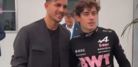 ¡El capitán de Boca no quiso faltar! Colapinto junto a Leandro Paredes en el Road Show