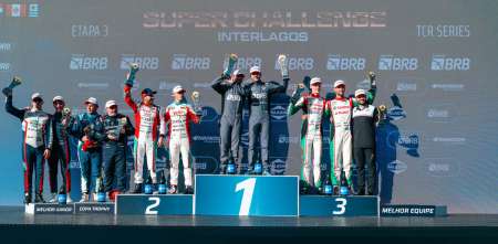 TCR South America: "Misión cumplida", las sensaciones de Gianfratti y Brickley luego del podio en Interlagos