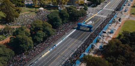 F1: imágenes inéditas del multitudinario Road Show de Franco Colapinto