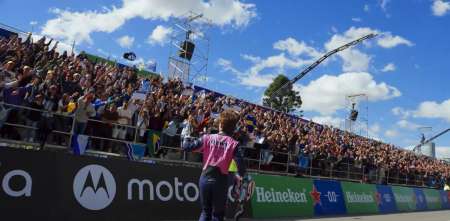 F1: increíble resumen del Road Show de Franco Colapinto: himno, lágrimas y una jornada a puro motor