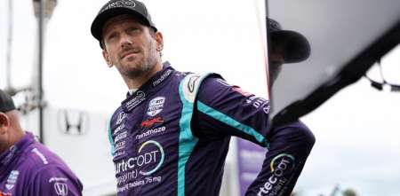 IndyCar: la insólita situación que vivió Grosjean en su preparación para las 500 Millas de Indianápolis