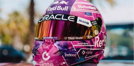 F1: así es el casco especial que usará Verstappen en el GP de Miami