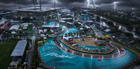 F1: ¡Atención! Aumentan las probabilidades de tormentas eléctricas en el GP de Miami