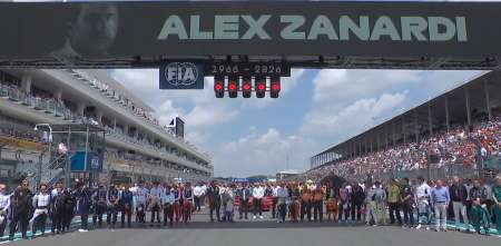 ¡Emotivo! El minuto de silencio de la F1 por la muerte de Alex Zanardi