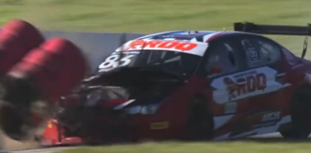 TC2000: ¡Duro golpe de Benjamín Squaglia durante la clasificación en Concordia!
