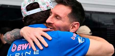 F1: Messi y un valioso consejo para Franco Colapinto tras su encuentro en Miami ¿Qué dijo?