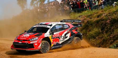 WRC: Ogier logró mantener su liderato gracias a un sábado contundente en Portugal