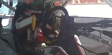 TC: ¡Sin manos! el inusual recurso que uso Werner cuando iba a la victoria en Termas