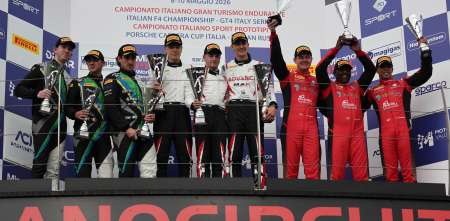 CIGT: podio de Lautaro De la Iglesia en su debut en el certamen Endurance en Misano