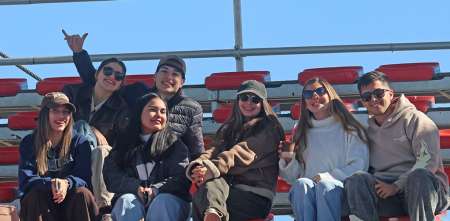 Todo el color del público en la visita del TC a Termas de Río Hondo