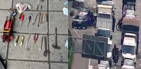 Persecución en General Paz: habían asaltado un colectivo y fueron interceptados por la policía