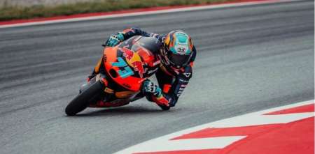 Moto3: Perrone, tras su pole en Cataluña: "Me salió a la perfección, ya tocaba"