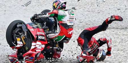 MotoGP: Johann Zarco habló de su salud después del espectacular accidente que sufrió en Barcelona