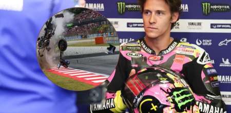 MotoGP: “No quería salir”, Quartararo y una cruda confesión sobre el fortísimo accidente de Álex Márquez en Catalunya