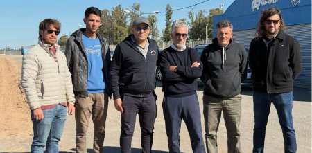 TC: Roberto Argento visitó Rafaela para relevar las obras en el autódromo