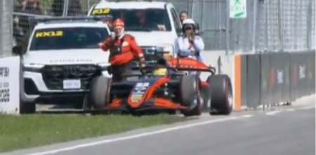 F2: el motivo por el que Varrone se quedó sobre el final de la práctica libre en Canadá