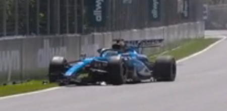 F1: una marmota, la responsable del fuerte incidente de Albon que causó bandera roja en Canadá