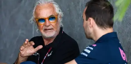 F1: la reacción de Briatore a los problemas de Colapinto en la FP1 del GP de Canadá