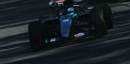 F1: George Russell encabezó el "1-2" de Mercedes en la clasificación para la carrera Sprint del GP de Canadá