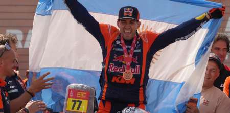 Luciano Benavides y un Desafío Ruta 40 especial tras ganar el Dakar