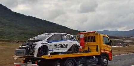 TC2000: así quedó el Volkswagen Nivus de Nicolás Palau tras el fuerte vuelco en Salta