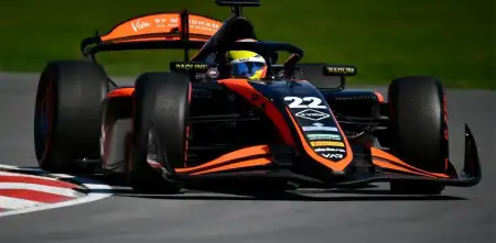 F2: una polémica sanción limitó las chances de Varrone y fue P16 en la Sprint de Canadá