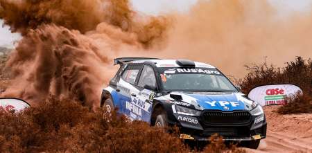 Rally Argentino: Federico Villagra y su Skoda se quedaron con la primera etapa en Neuquén