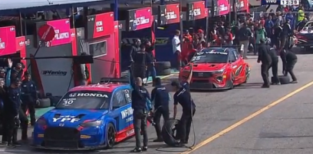 ¡A todo o nada! Así fue el cambio de neumáticos en la final del TC2000 en Salta