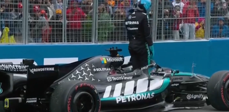 F1: ¡Abandono para George Russell!