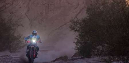 Desafío Ruta 40: Daniel Sanders ganó la primera etapa en motos y Luciano Benavides fue 5to
