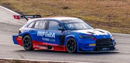 TC2000: la sensaciones de Vicino tras heredar el podio en Salta: "Pudimos adaptarnos rápido a la ZR-V"