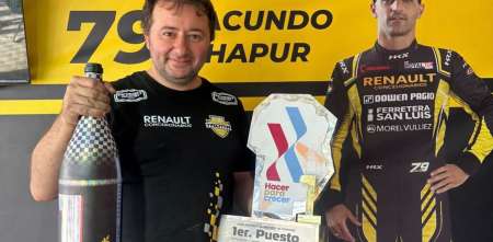 TC: Nicolás Fabris, motorista de Chapur:: “Llegar a la victoria no se da todos los días”
