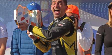 TC: Facundo Chapur se convirtió en el primer ganador cordobés en el "Oscar Cabalén"