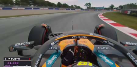 F1: La vuelta on board con la que Piastri logró la pole en Barcelona en 2025