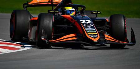 F2: Varrone remontó una largada complicada y terminó 10° en la Sprint de Barcelona