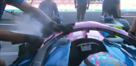 F1: el insólito momento que vivió Colapinto con un mecánico de Alpine post qualy del GP de Barcelona
