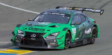 WEC: "El ritmo está ahí", Pechito López, antes de subirse al Lexus para el tramo final de Le Mans
