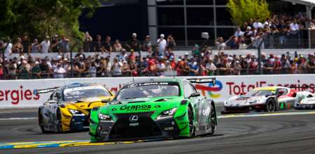 WEC: Pechito López quedó a las puertas podio en la LMGT3 y el Toyota nro 7 ganó las 24 Horas de Le Mans