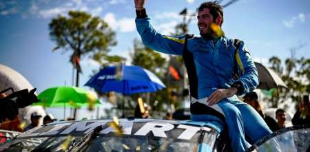 Esteban Gini, el último ganador del TC en Rafaela