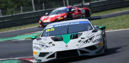 CIGT: Lautaro De la Iglesia entrenó con su Lamborghini en Monza