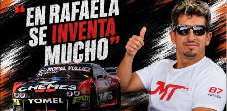 TC: Trucco, contento con el regreso a Rafaela: "Es un desafío correr acá, se inventa mucho"