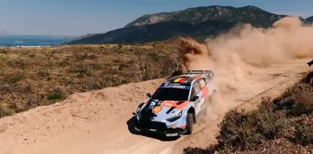 WRC: Neuville lidera el Rally de Grecia tras una exigente primera etapa