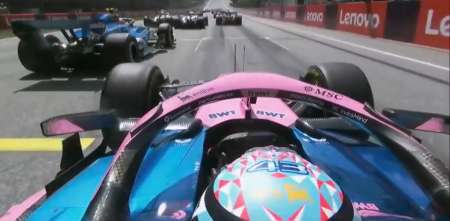 F1: Colapinto tuvo una largada complicada en Austria y alertó por radio: “No tengo potencia”