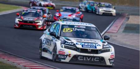 TCR Europe: Tiago Pernía finalizó 7° en la Carrera 2 de Hungría