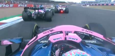 F1: fuerte enojo de Colapinto con Gasly en el arranque del GP de Gran Bretaña