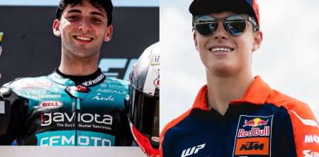 Moto3: Morelli batalló en Sachsenring y clasificó 2°; Perrone mejoró su ritmo y buscará los puntos el domingo