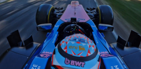 F1: ¡A bordo! Así fue la primera salida de Colapinto en el Festival de Goodwood desde adentro