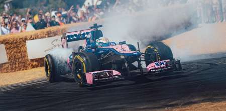 F1: la felicidad de Colapinto tras reencontrarse con el Lotus E20 en Goodwood: "Sé que me extrañaste"
